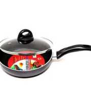 Kiam Non Stick Fry Pan With Glass Lid 28 Cm