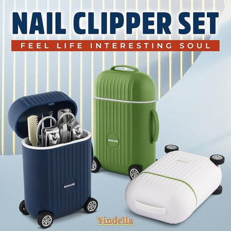 Luggage Manicure Set 8-in-1